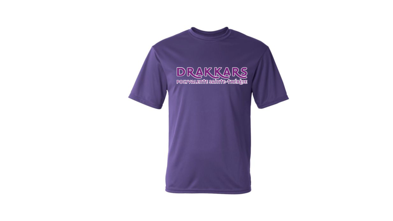 T-Shirt de Sport Dri-fit Drakkars (Logo imprimé)